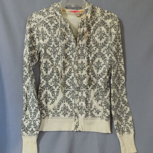 Light weight zipper front hoodie